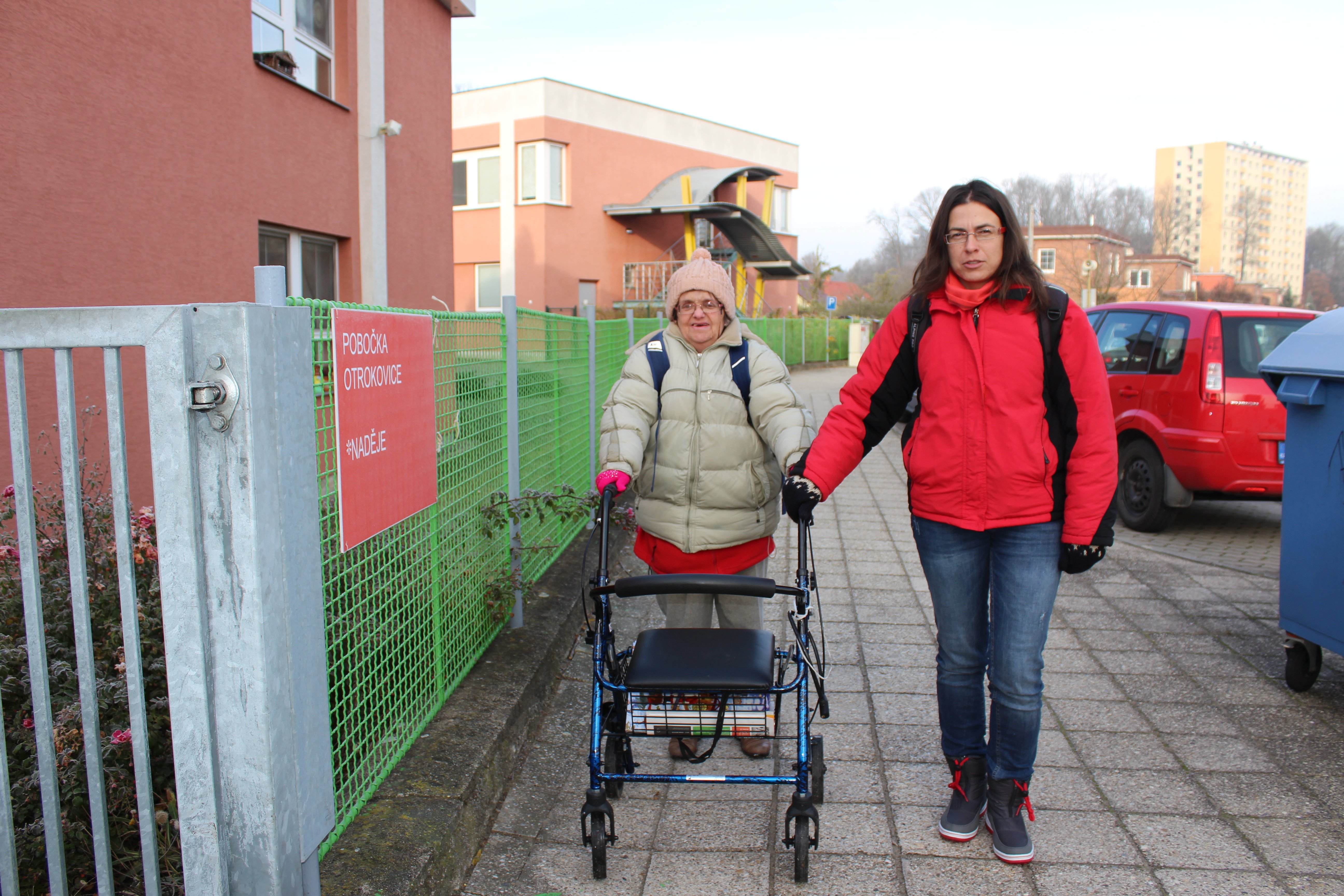 Středisko Naděje Otrokovice; Středisko Naděje Bystřice pod Hostýnem, Podpora samostatného bydlení, NADĚJE